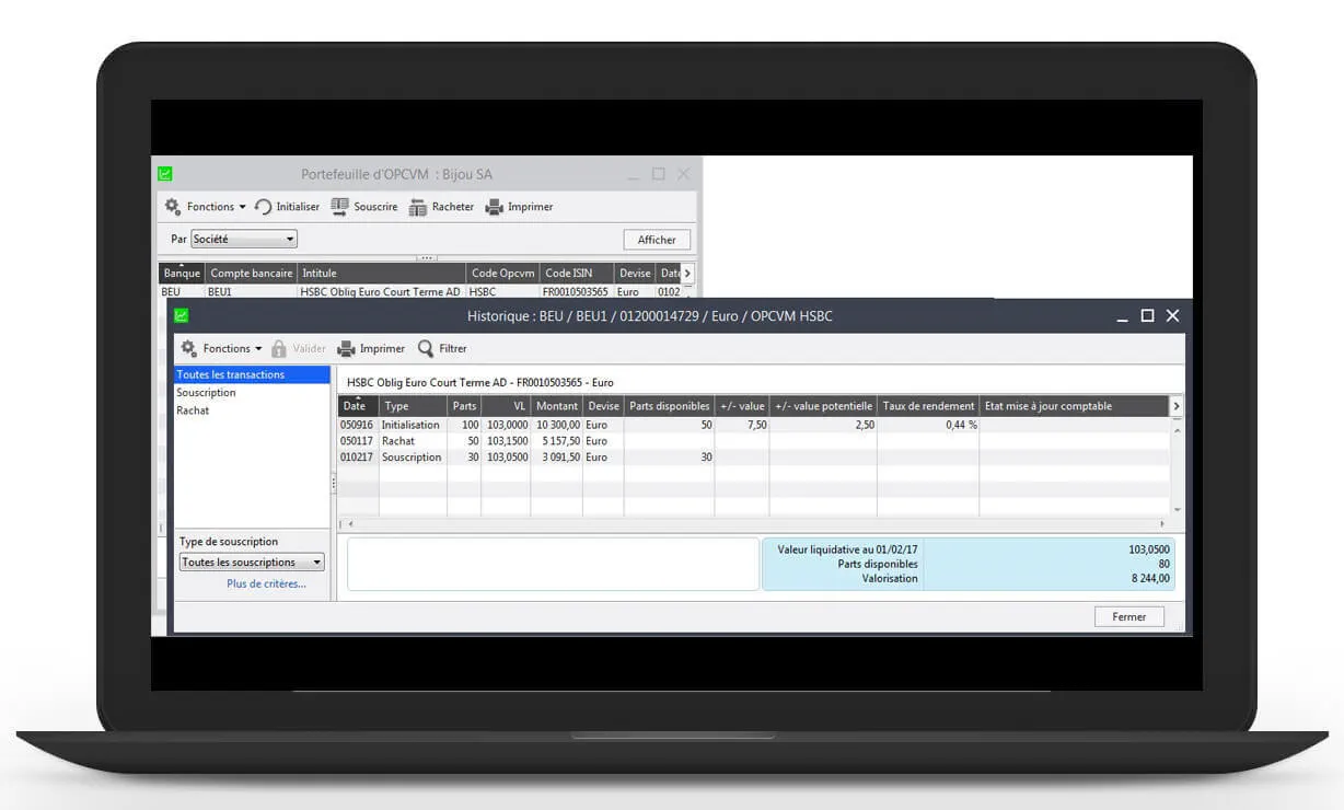 Logiciel Sage 100 Trésorerie